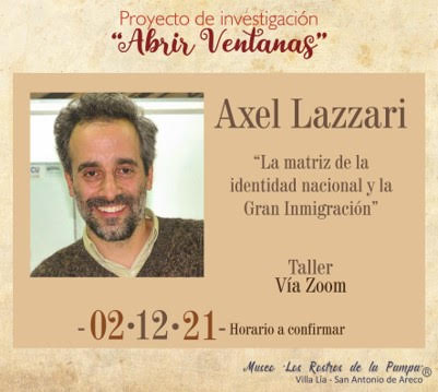 Axel Lazzari cierra el año de “Abrir Ventanas”